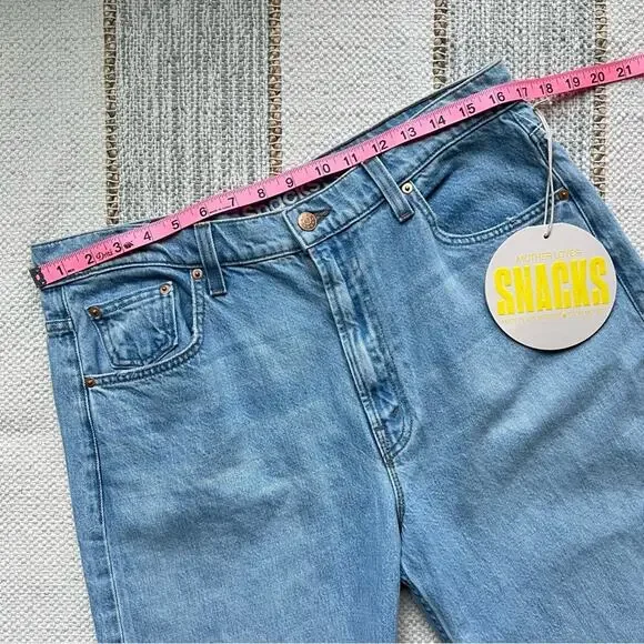 Mother Snacks The Fun Dip Puddle Slice Jeans in Lots of Nibbles Women’s Size 30